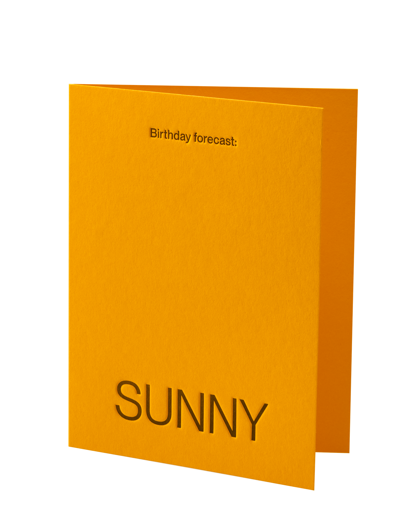 Short Talk Birthday Forecast- Sunny